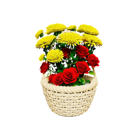 Flower Plant  3D Icon