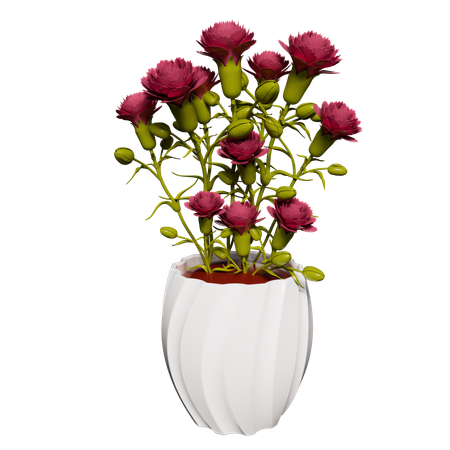 Flower Plant  3D Icon