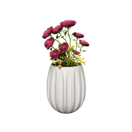 Flower Plant  3D Icon