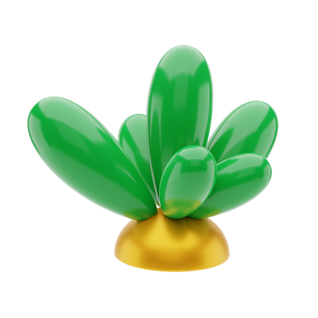 Flower Plant 3D Illustration