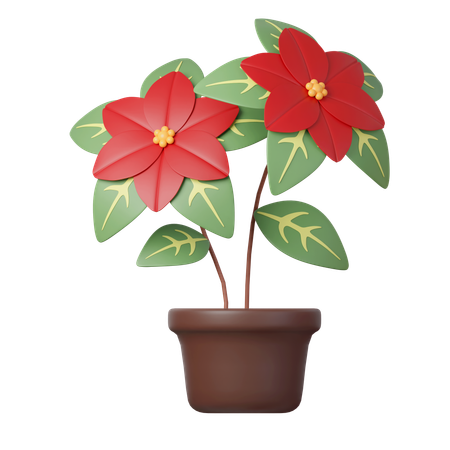 Flower Pot  3D Icon