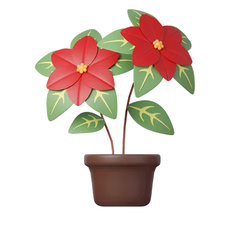 Flower Pot  3D Icon