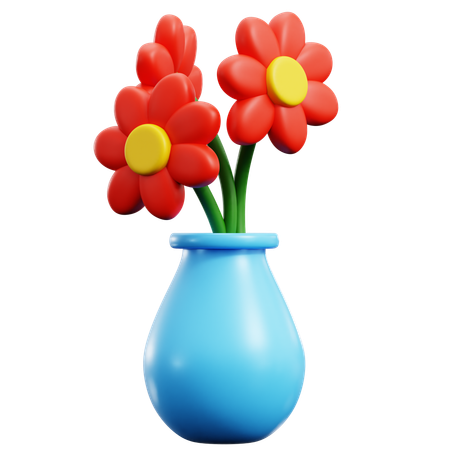 Flower Pot  3D Icon