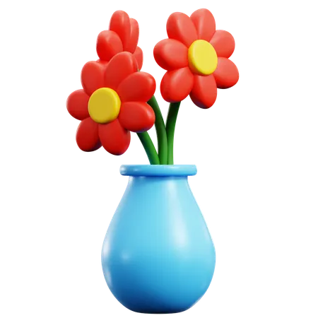 Flower Pot  3D Icon