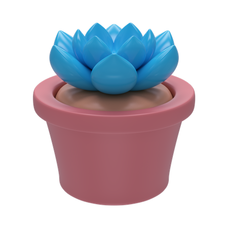 Flower Pot  3D Icon