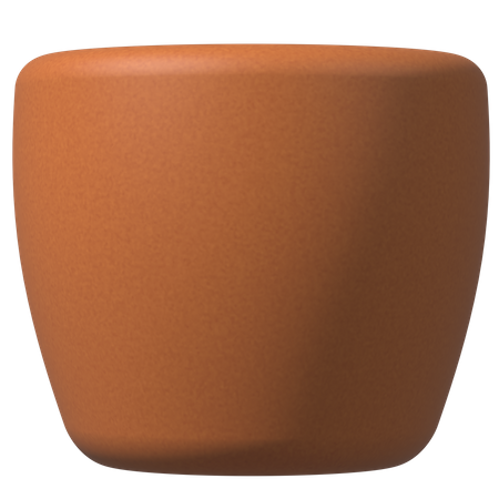 Flower Pot  3D Illustration