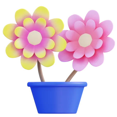 3 D Illustration Flower 3D Icon