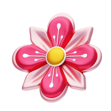 Flower Shapes Have Filaments  3D Icon