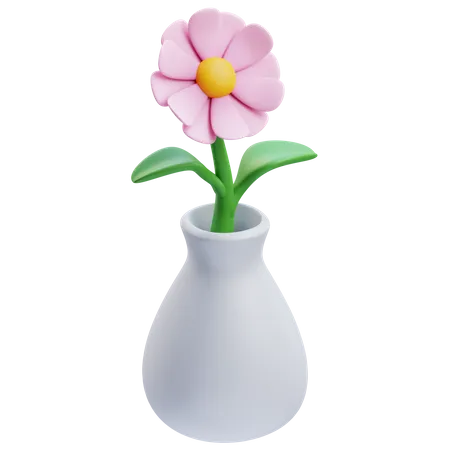 Flower Vase  3D Icon