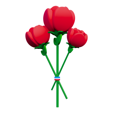 Flowers  3D Icon