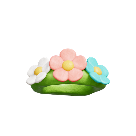 Flowers  3D Icon