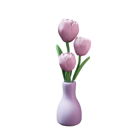 Flowers Pot  3D Icon