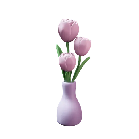 Flowers Pot  3D Icon