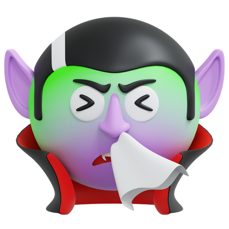Flu Vampire  3D Icon