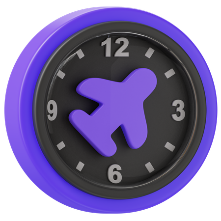 Flugplan  3D Icon