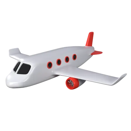 Flugzeug  3D Icon