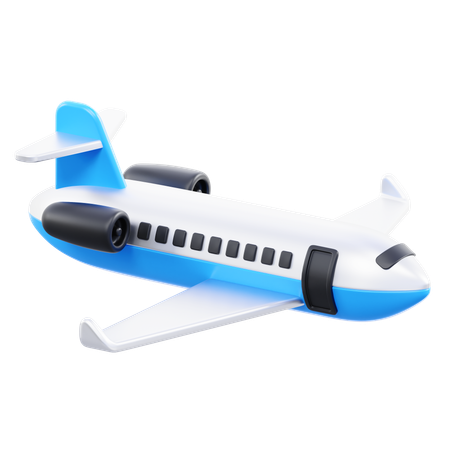 Flugzeug  3D Icon