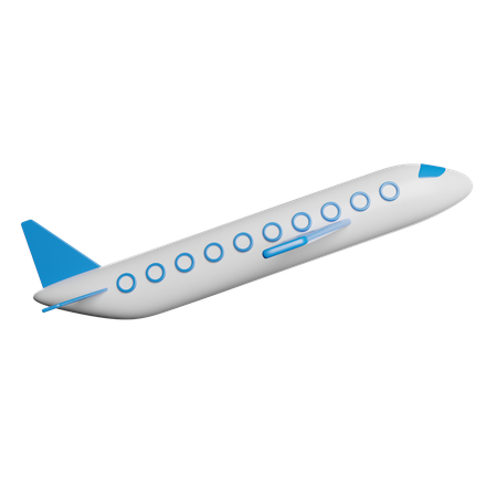 Flugzeug  3D Icon