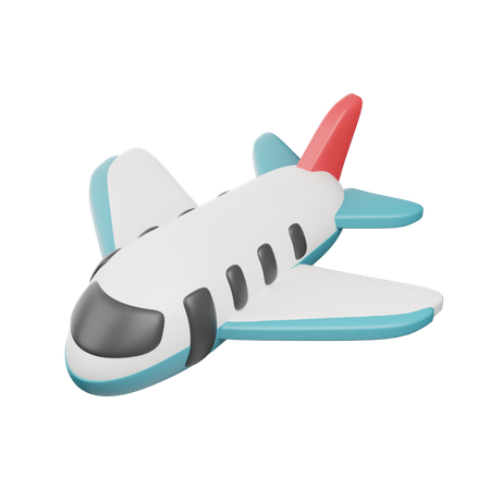 Flugzeug  3D Icon