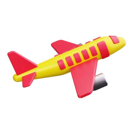 Flugzeug  3D Icon