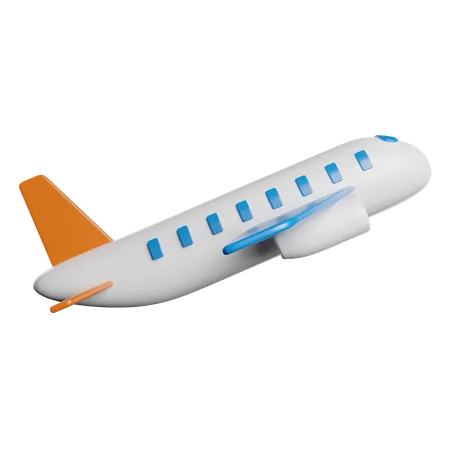 Flugzeug  3D Icon