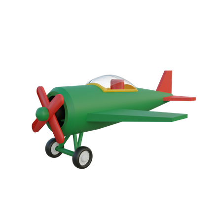 Flugzeug  3D Illustration