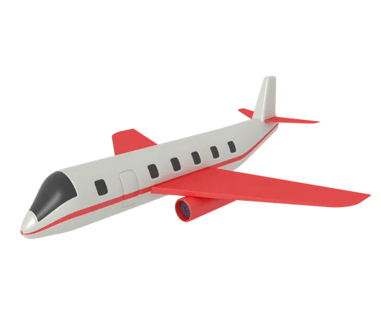 Flugzeug  3D Icon