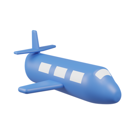 Flugzeug  3D Icon