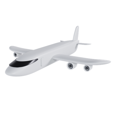 Flugzeug  3D Icon