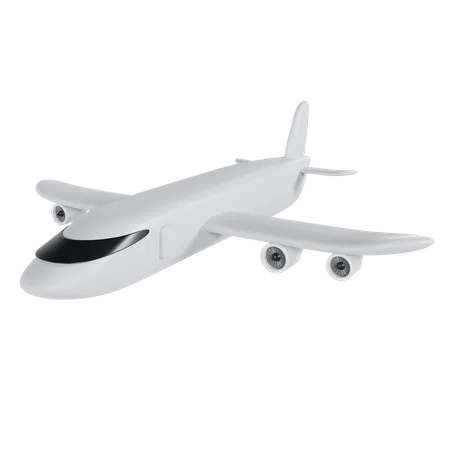 Flugzeug  3D Icon