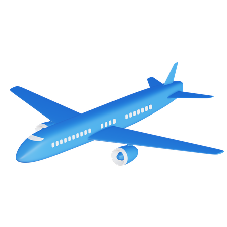 Flugzeug  3D Icon