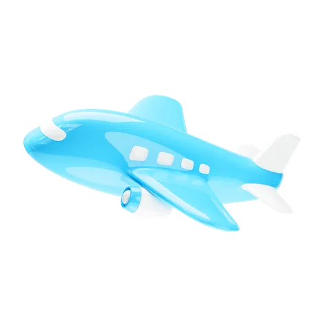 Flugzeug  3D Icon