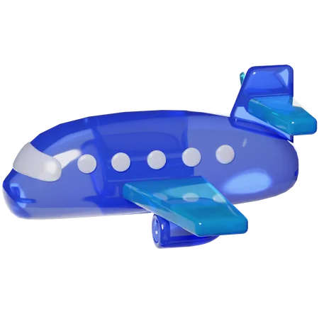 Flugzeug  3D Icon