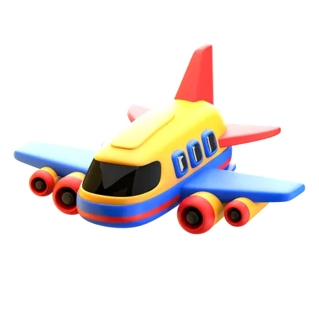 Flugzeug spielzeug  3D Icon