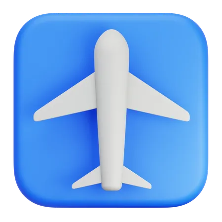 Flugzeug-Modus  3D Icon