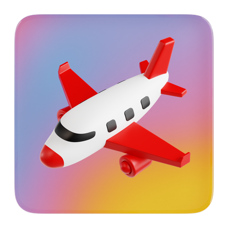 Flugzeug-Modus  3D Icon