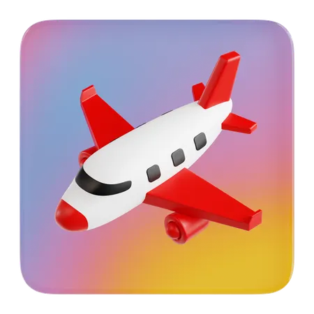 Flugzeug-Modus  3D Icon