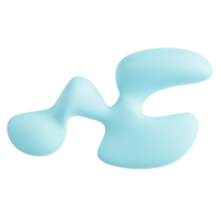 Fluid Shapes  3D Icon