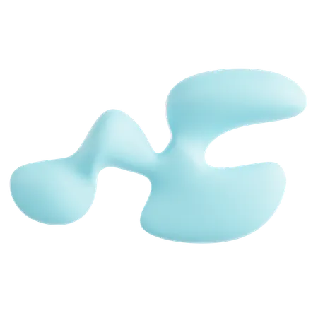 Fluid Shapes  3D Icon