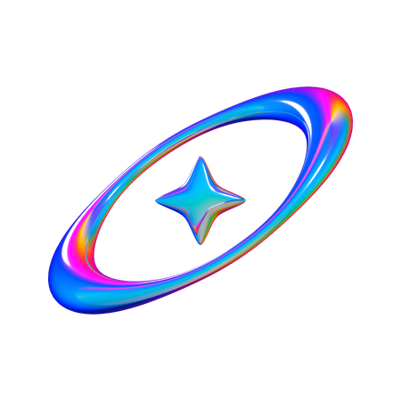 Fluid Star 2  3D Icon