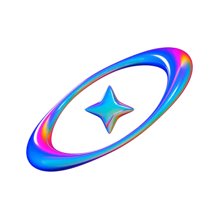 Fluid Star 2  3D Icon