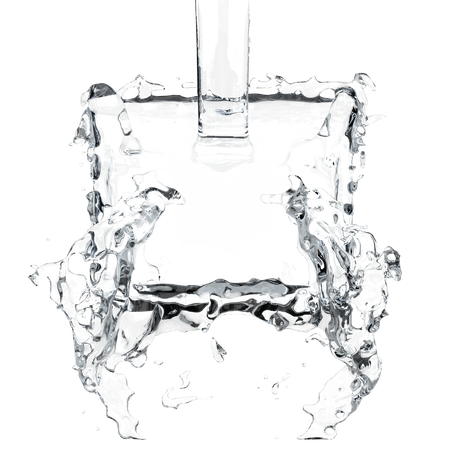 Fluid Water Splash  3D Icon