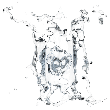 Fluid Water Splash  3D Icon