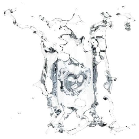 Fluid Water Splash  3D Icon