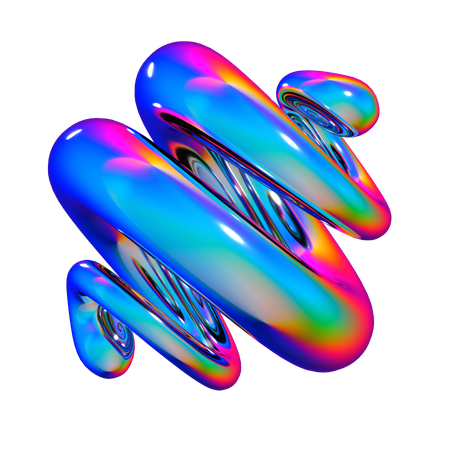 Fluid Whirl  3D Icon