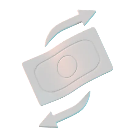 Flujo de fondos  3D Icon