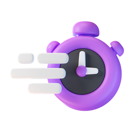 Flujo de tiempo  3D Icon