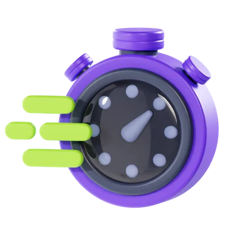 Flujo de tiempo  3D Icon