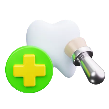 Fluoride  3D Icon