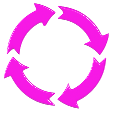 Flussdiagramm  3D Illustration